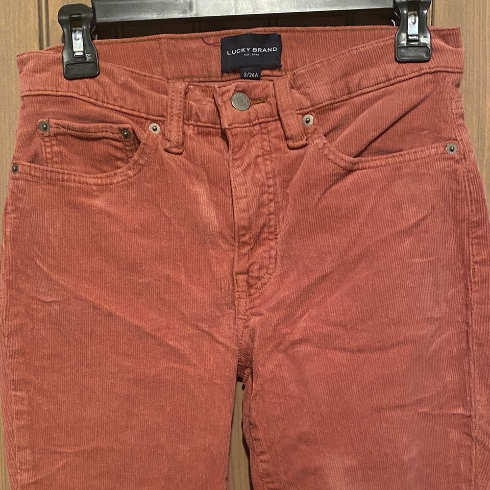 Lucky Brand Women's Boot Cut Jeans in Rust